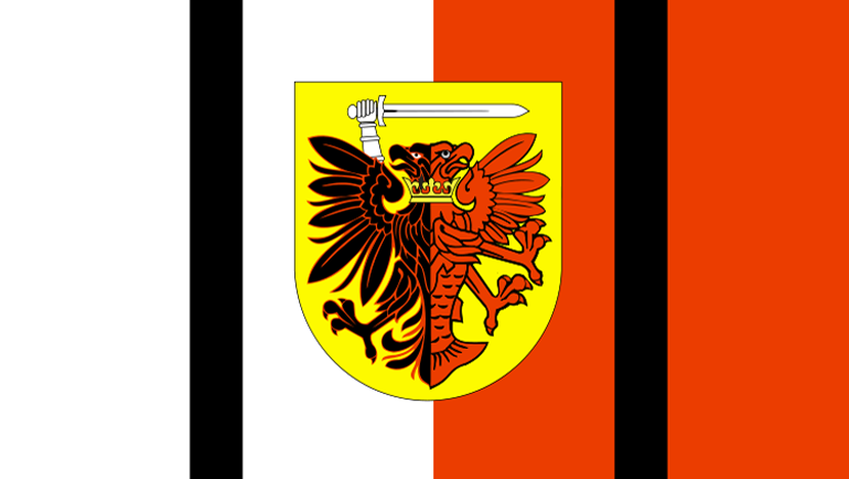 flaga powiatu tucholskiego